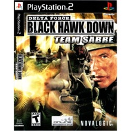 แผ่นเกมส์ Delta Force Black Hawk Down Team Sabre PS2 Playstation2 คุณภาพสูง ราคาถูก