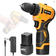 Geevorks 16.8V Cordless Driver Drill Household Brushless Motor Electric Screwdriver Regulation Rotation Ways Adjustment Lithium Drill Home Improvement Power Tool