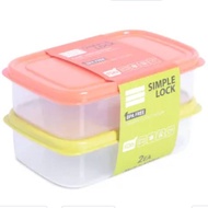 PLASTIC CONTAINER SMALL 450ML(2)