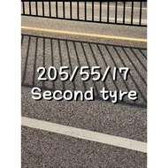 205/55/17 (CONTINENTAL)(HARGA 2 BIJI TAYAR) TAYAR TERPAKAI/ SECONDHAND TYRE GOOD CONDITION