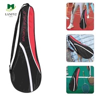 ALANFY Badminton Racket Bag, Racket Organizing Oxford Cloth Shuttlecock Bag, Badminton Accessories Shoulder Bag Adjustable Strap Racket Cover Outdoor Sports