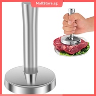 Meat Pounder Flattener Food Grade Stainless Steel Kitchen Meat Mallet Large Round Meat Mallet Tender