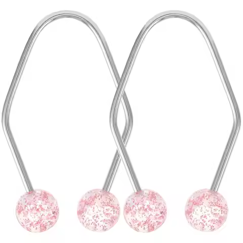 2Pcs Face Dimples Trainer Stainless Steel Artificial Pearl Facial Tool Adjustable Intensity Facial S