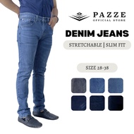 Pazze Men Denim Jeans & Cotton Jeans Slim Fit Cutiing Size 28-38