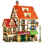 3D Puzzle House Wooden