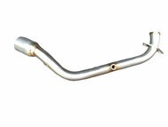 คอท่อNMAX155(เอ็นแม็กซ์155) ปี2021-2022 AEROX155(แอร็อกซ์155) ปี2021-2022สวมปลายท่อแต่งขนาด 2 นิ้วสแ