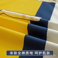 Katil 2 Tingkat Kanak-kanak A5L Asrama Pelajar Sarung Tilam Nipis Coklat Cadar Kapas Tulen Sekeping 