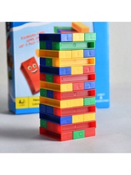 Jenga積木塔摞疊玩具，適用於派對飲酒遊戲