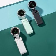 N607 Handheld Turbo Fan with 5 Wind Speed and Digital LED Display Hanging Neck Fan USB