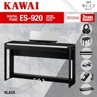 Kawai ES920 Portable Digital Piano - Black (Package)