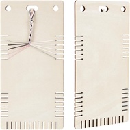 2 Pcs Friendship Bracelet Making Kit 9.4x4.7 inch Hole 10mm Rectangle Bracelet Plate Bracelet Braidi
