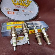 New F7Ldcr Spark Plugs (Legs) 4 Bosch Blades Code Az51