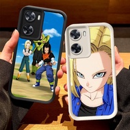 O-51 Dragon Ball Android Casing for OPPO Realme C33 A96 9i A77s A77 Black and White