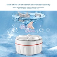 Mini 1pc Washing Machine Ultrasonic Turbine Washing Machines Portable 60w Rotating Machine