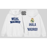 Áo hoodie nỉ in hình CLB Real Madrid BST 15 mẫu khoác Real mới hoodie nam nữ chất nỉ bông dày ấm | M