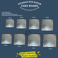 (12 Pcs) Square Cake Base 20x20 Cake Base/ Cake Board/ Tart Cake Base/ TK20/