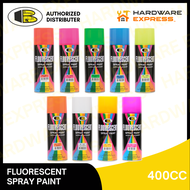 Bosny Fluorescent Spray Paint (1001 Red, 1002 Pink, 1003 Green. 1004 Blue, 1005 Yellow, 1006 Orange,