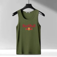 Singlet Pria RedBull Atasan Oblong Tanpa Lengan Cowo Pakaian Laki Laki Atasan Dalaman Lexbong Lexton