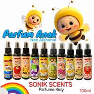 Paket 10pcs Parfum Anak Parfume Kidy Non Alkhohol 100ml Bpom Mengandung Niacinamide dan Castor Oil M