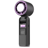 6000mAH Mini Fan Strong Wind Turbo Fan Speed Handheld Fan Strong Wind Adjustable Speeds LED Display