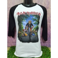 tshirt iron maiden 3q readystock