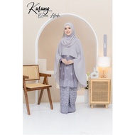 KURUNG LATEEFA | KURUNG SONGKET | KURUNG SONGKET DEWASA (GREY)