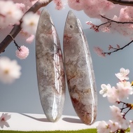 (SG) Sakura Agate pair