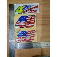 STIKER 469 STIKER 69 STIKER 49 STIKER PANTULAN CAHAYA STICKER CUTTING