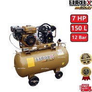 EUROX EAW-7190 Petrol Engine Air Compressor | Compressor Angin 7.0HP 150litre 12Bar (Can Fit Hilux /Lorry)