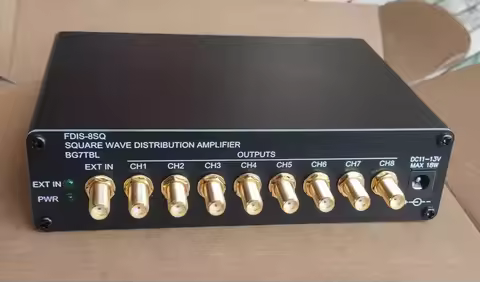 FDIS-8SQ BG7TBL Audio clock distributor WC,44.1K,48K, second pulse,1PPS,10M distribution amplifier,S