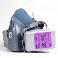 3M P100 Ultimate Comfort Reusable Respirator 7502 + 7093 Filter Kit with Cleaning Wipes 3M 504