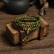 108 Beads 6mm Natural Sandalwood Bracelets for Women Men Simple Buddha Meditation Wood Prayer Bead Mala Bracelet Necklace Jewelry