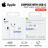 Apple Original EarPods USB-C Wired Earphones with Microphone Volume Control for iPhone18/17、16/15 iP