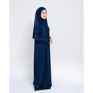 gamis abaya jersey one set / gamis abaya jersey set hijab/ abaya jersey premium/ gamis abaya murah