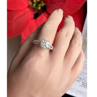 [N10] Comes with Japanese GRA book, engraved silver ring PTS950, platinum plated, inner diameter 17.