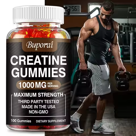 Creatine Monohydrate Gummies - Boost Energy, Build Muscle Mass, and Improve Athletic Performance