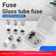 C. c. Glass Fuse Tube F3AL250V F3.15 F4 F5 F6 F6.3 F7 F8AL25V Length 2cm DII9