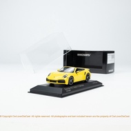 MINICHAMPS/Mini Cut 1: 43 Alloy PORSCHE PORSCHE 911 (992) TURBO S CABRIOLET 2019 Yellow 410069484