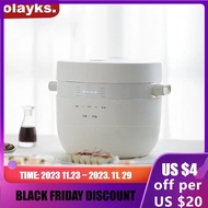 Olayks หม้อหุงข้าว OLK-50A 220V 5L หม้ออาหารข้าวได้อย่างรวดเร็วเคลือบไม่ติดเครื่องใช้ในบ้านทำความสะอาดง่ายสำหรับ2-7คน