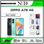 OPPO A78 4G [8GB RAM + 256GB ROM] - ORIGINAL OPPO MALAYSIA