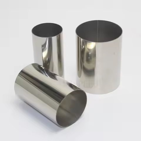 10cm-1m 304 stainless steel laser cut round pipe welded pipe fittings Stainless steel 1.2mm Straight