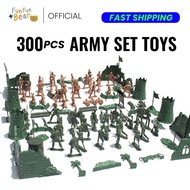 300PCS Mainan Askar Perang Malaysia Soldier Mainan Set Soldier Military Army Toys Education