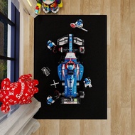 F1 Racing Simulator Anti-slip Rug Carpet for Gaming Room Living Bedroom