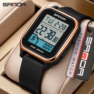 SANDA 2210 men Electronic Watch 5 ATM Waterproof Sports Student Watch -5