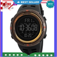 READY STOCK + Gift + SKMEI 1251 Multi-function Digital Original Sports Men women Watch Jam Tangan Lelaki peremp