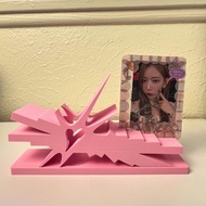 Kpop lightstick display stand with photocard holder - LE SSERAFIM