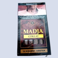 Rokok Madja coklat kretek isi 12 batang