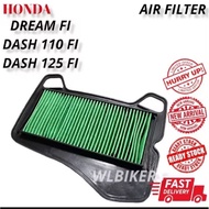 AIR FILTER DASH110  FI EX5 DREAM 110 FI WAVE125 FI
