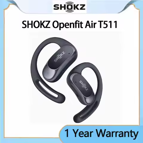 SHOKZ OpenFit Air T511/ T910 Open-Ear True Wireless Bluetooth Headphones with Microphone, Earbuds wi