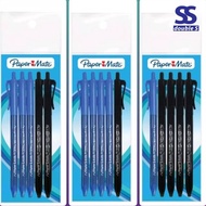 PAPERMATE PEN CLICK KILOMETRICO RT 0.7MM SET 5 IN 1